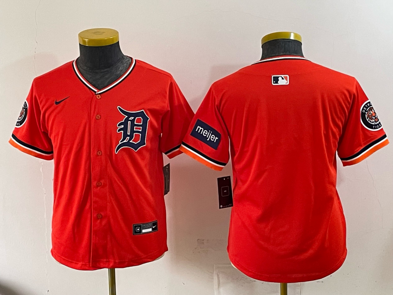 women Detroit Tigers blank orange Nike 2026 MLB Jersey 0605004